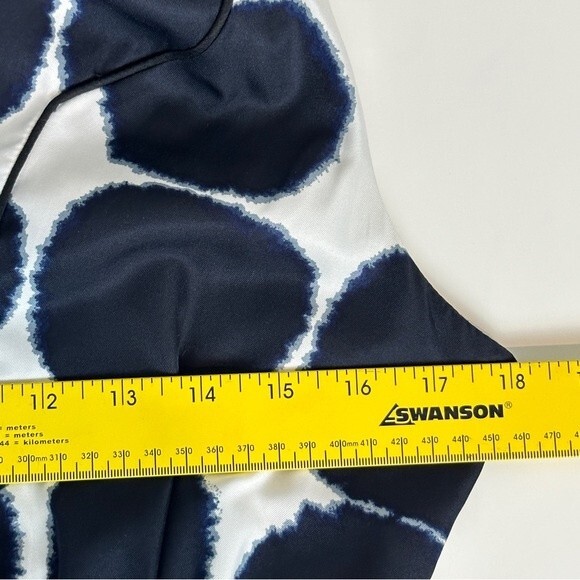 Banana Republic Factory Navy Ink Polkadot Sheath Dress 4 - Picture 8 of 10